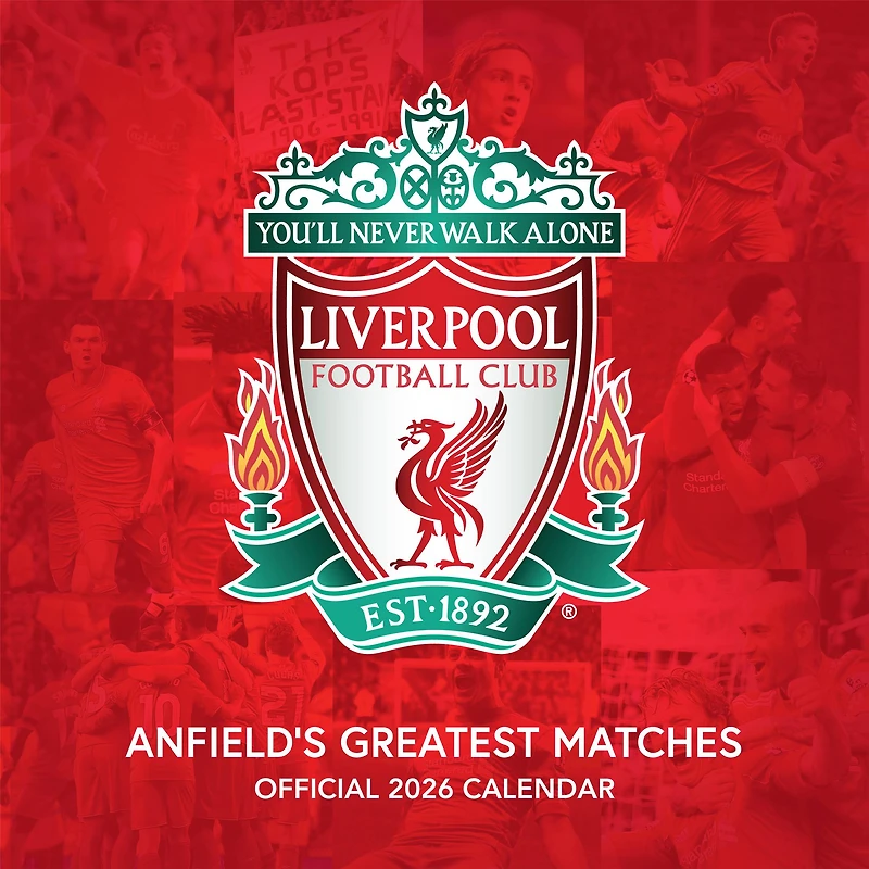 Liverpool 2026 Wall Calendar