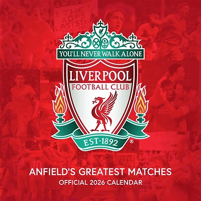 Liverpool 2026 Wall Calendar