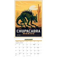 Mythical Creatures 2027 Wall Calendar