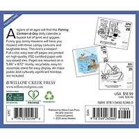 Fishing Cartoon-A-Day by Jonny Hawkins 2027 Box Calendar