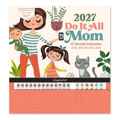 Mom Do It All 2026-2027 Wall Calendar