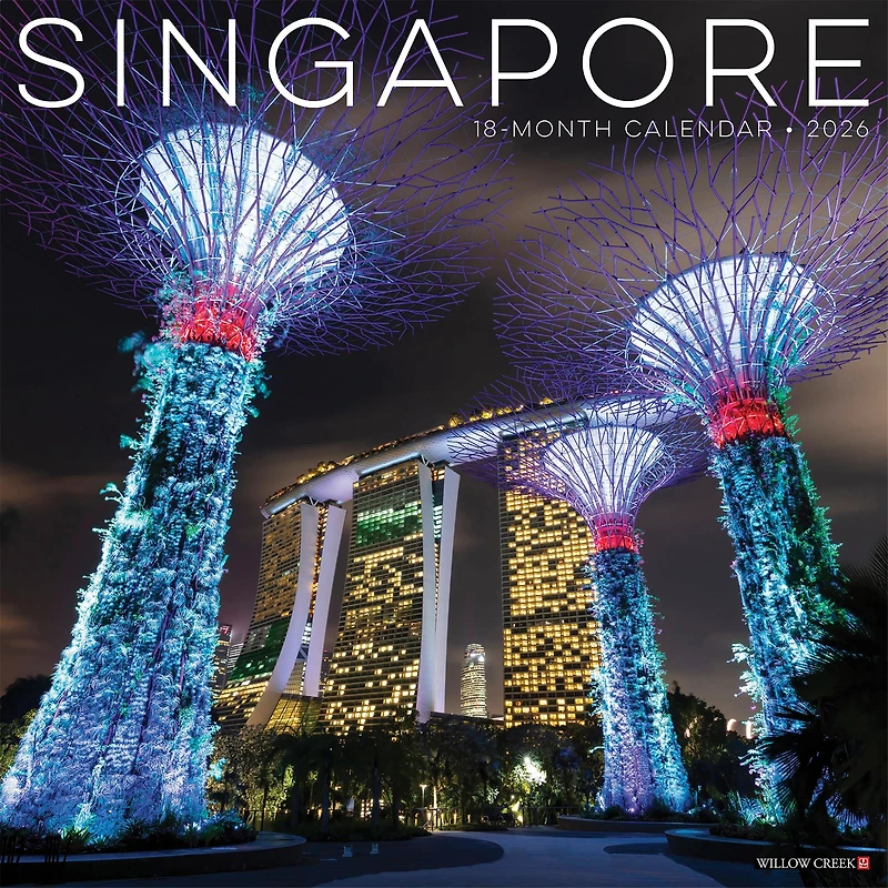 Singapore 2026 Wall Calendar - Online Only