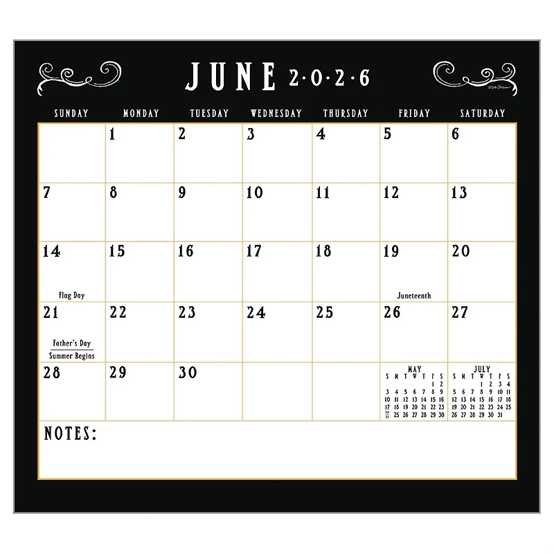 Beeutiful Life 2026 Deluxe Wall Calendar - Online Only