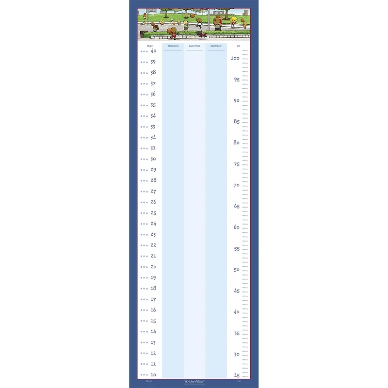 Motherword Deluxe English 2025-2026 Wall Calendar