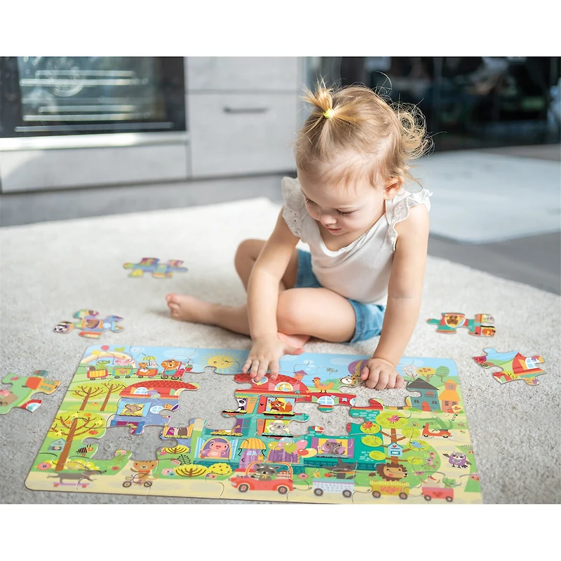 Friendly Neighbors 35 Piece Floor Puzzle - Online Only