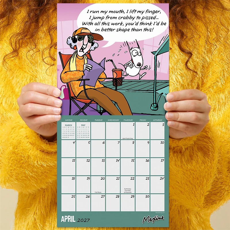 Maxine 2027 Mini Calendar