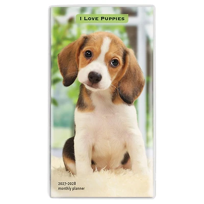 Puppies I Love 2027-2028 2-Year Pocket Planner