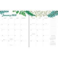 Greenery 2025-2026 Monthly Planner Calendar - Online Only
