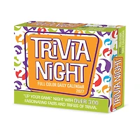 Trivia Night 2027 Box Calendar - Online Only