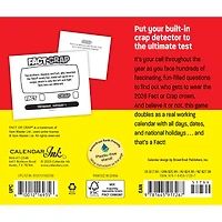 Fact Or Crap 2026 Box Calendar