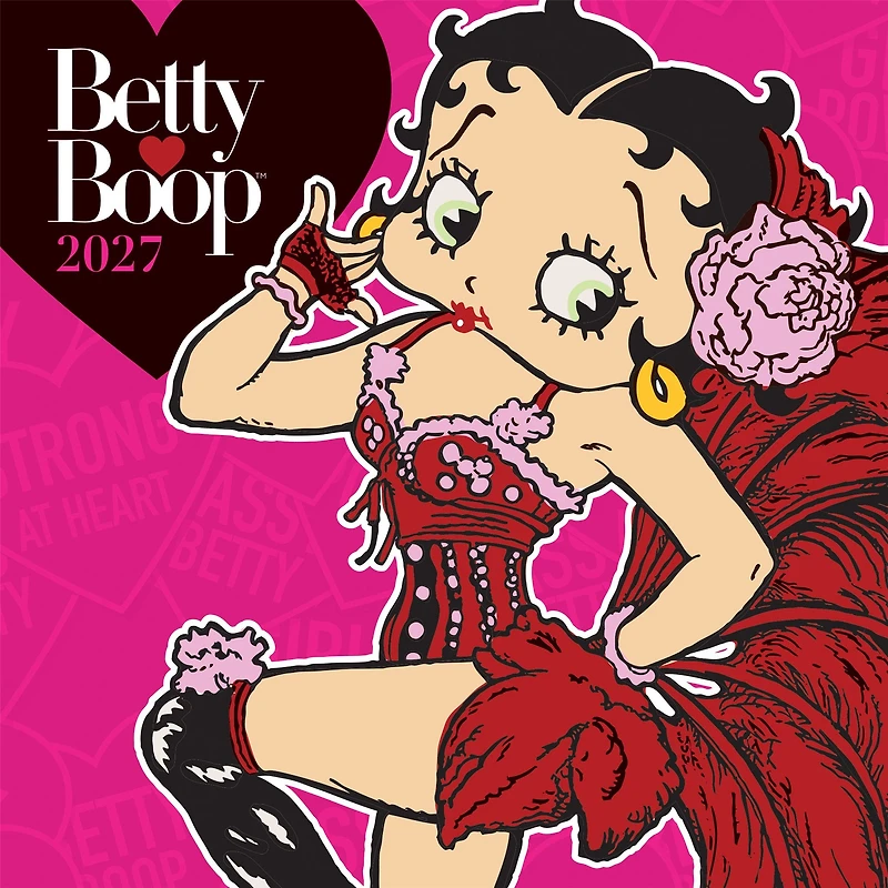 Betty Boop 2027 Mini Calendar