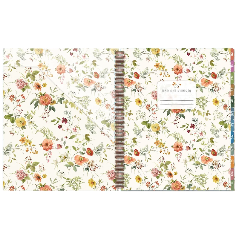 Watercolor Wonder 2025-2026 Engagement Calendar