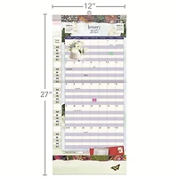 Botanical Gardens Plan it 2027 Wall Calendar