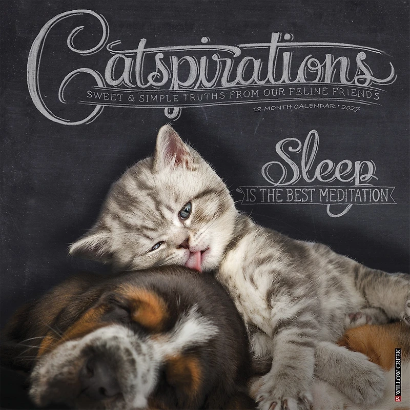 Catspirations 2027 Wall Calendar