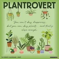 Plantrovert 2027 Wall Calendar