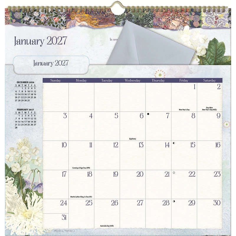 Botanical Gardens File It 2027 Wall Calendar - Online Only