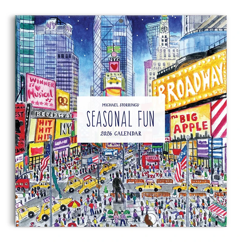 Michael Storrings Classic 2026 Wall Calendar - Online Only