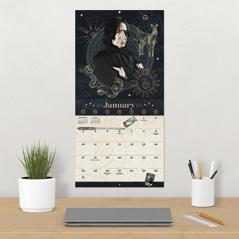 Harry Potter Exclusive with Decal 2027 Wall Calendar