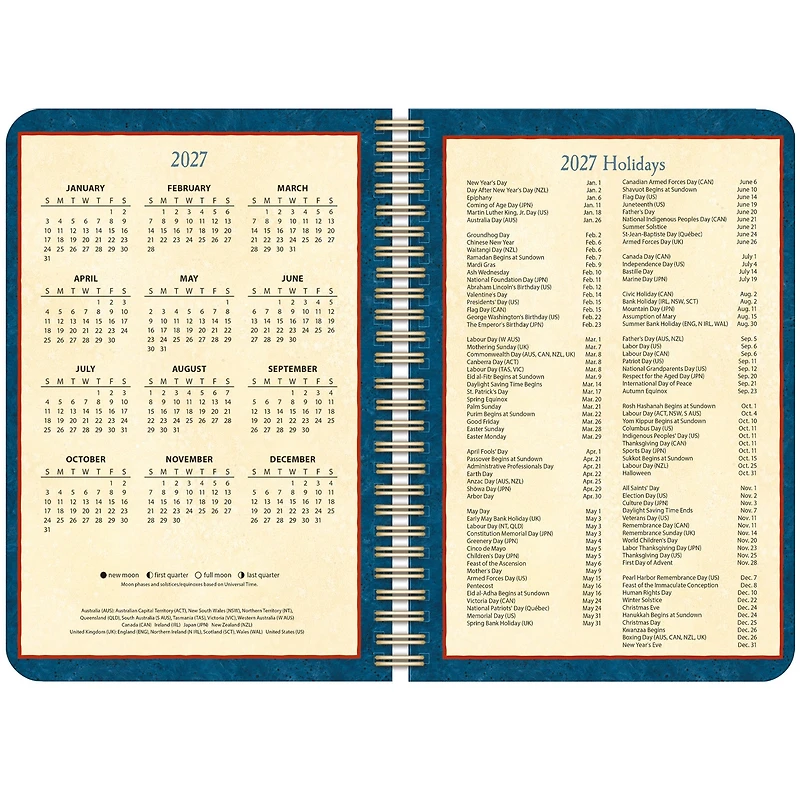 Heart and Home 2027 Spiral Engagement Calendar