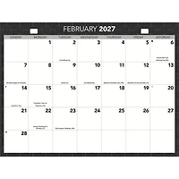 Office Tri-View 2027 Wall Calendar