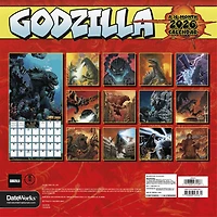Godzilla Classic 2026 Wall Calendar - Online Only