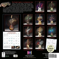 Fender® Custom Shop Guitar 2027 Wall Calendar