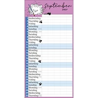 Sandra Boynton's My Family 2027 Wall Calendar