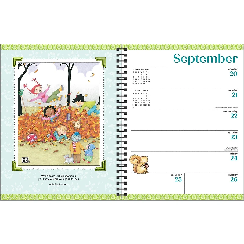 Mary Engelbreit's A Moment Here, A Memory There 2027 Engagement Calendar