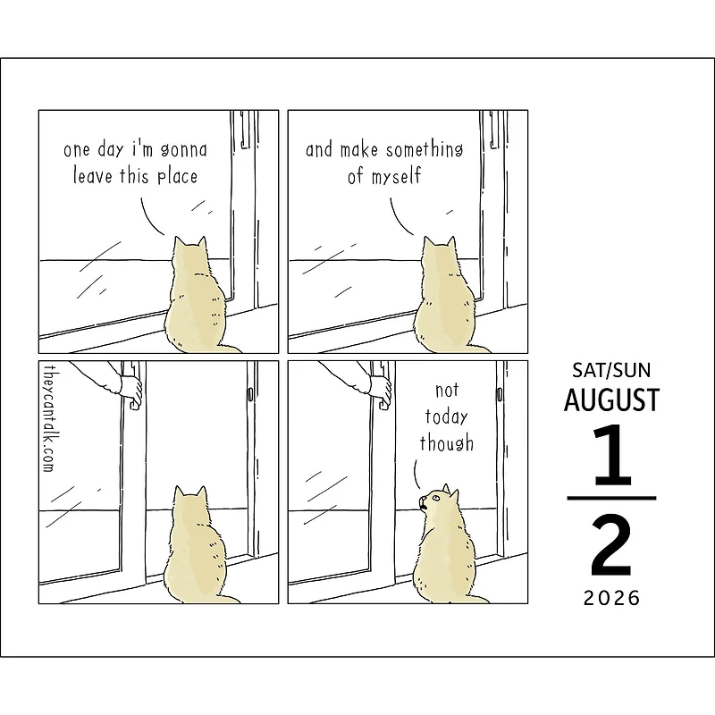 They Can Talk Comics 2026 Box Calendar