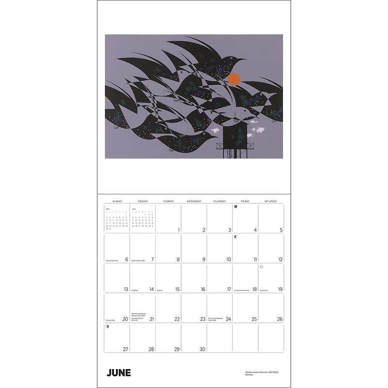 Charley Harper 2027 Wall Calendar