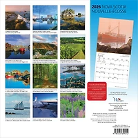 Nova Scotia 2026 Wall Calendar
