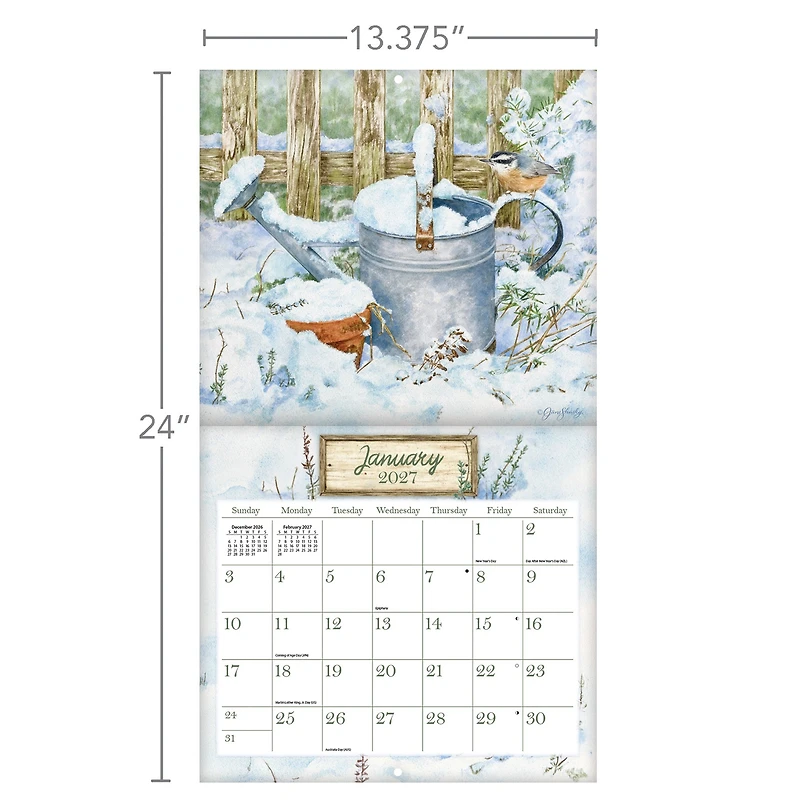 Herb Garden 2027 Wall Calendar - Online Only