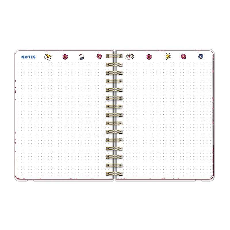 Hello Kitty Playful Pink Deluxe 2025-2026 Planner Calendar