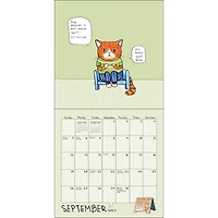 Emotional Support Animals 2027 Wall Calendar