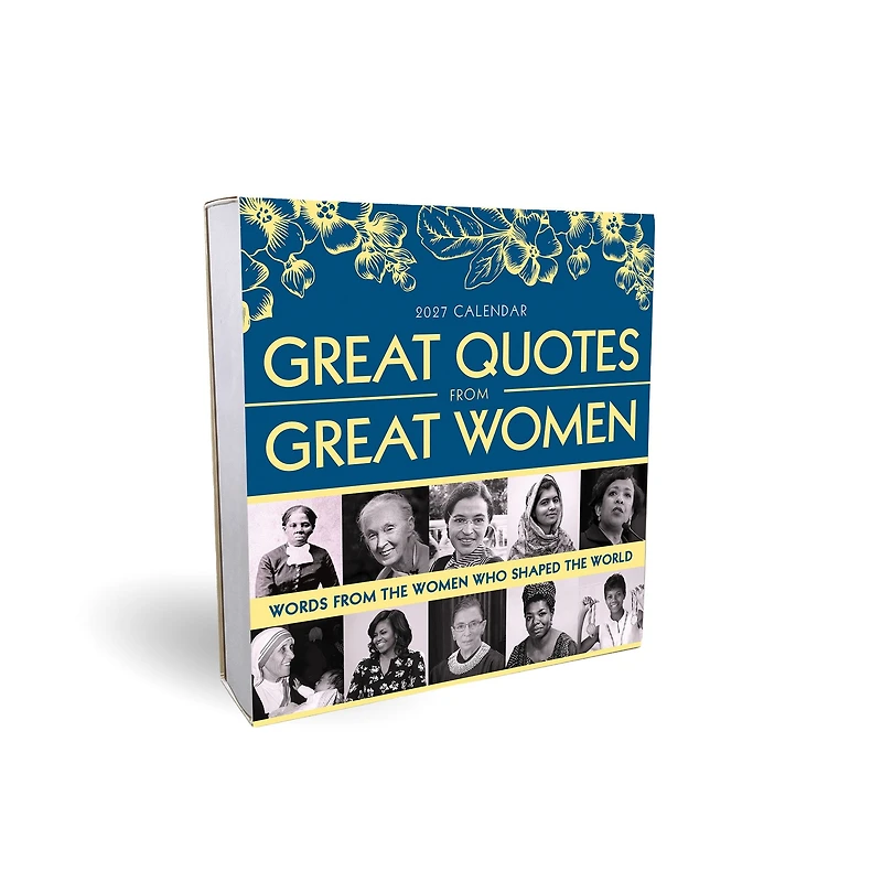 Great Quotes From Great Women 2027 Box Calendar - Online Only