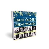 Great Quotes From Great Women 2027 Box Calendar - Online Only