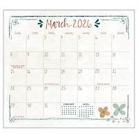 Tea Time 2026 Deluxe Wall Calendar