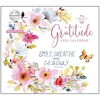 Gratitude 2026 Deluxe Special Edition Wall Calendar with Cards