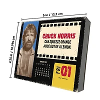 Chuck Norris 2027 Box Calendar