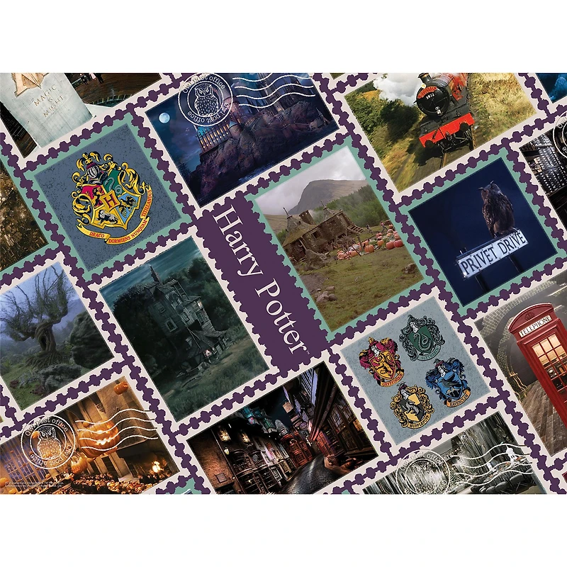Harry Potter Travel Stamp 500 Piece Puzzle