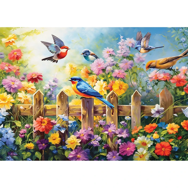 Playful Birds 24 Piece Puzzle