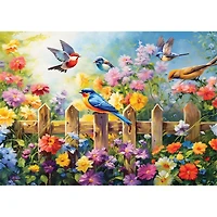 Playful Birds 24 Piece Puzzle
