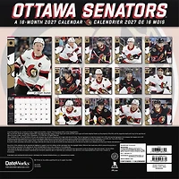 NHL Ottawa Senators 2027 Wall Calendar