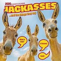 Jackasses 2026 Wall Calendar