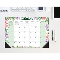 Succulents 2027 Small Desk Pad Calendar