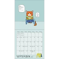 Emotional Support Animals 2027 Wall Calendar