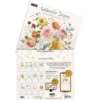 Watercolor Seasons 2027 Wall Calendar - Online Only