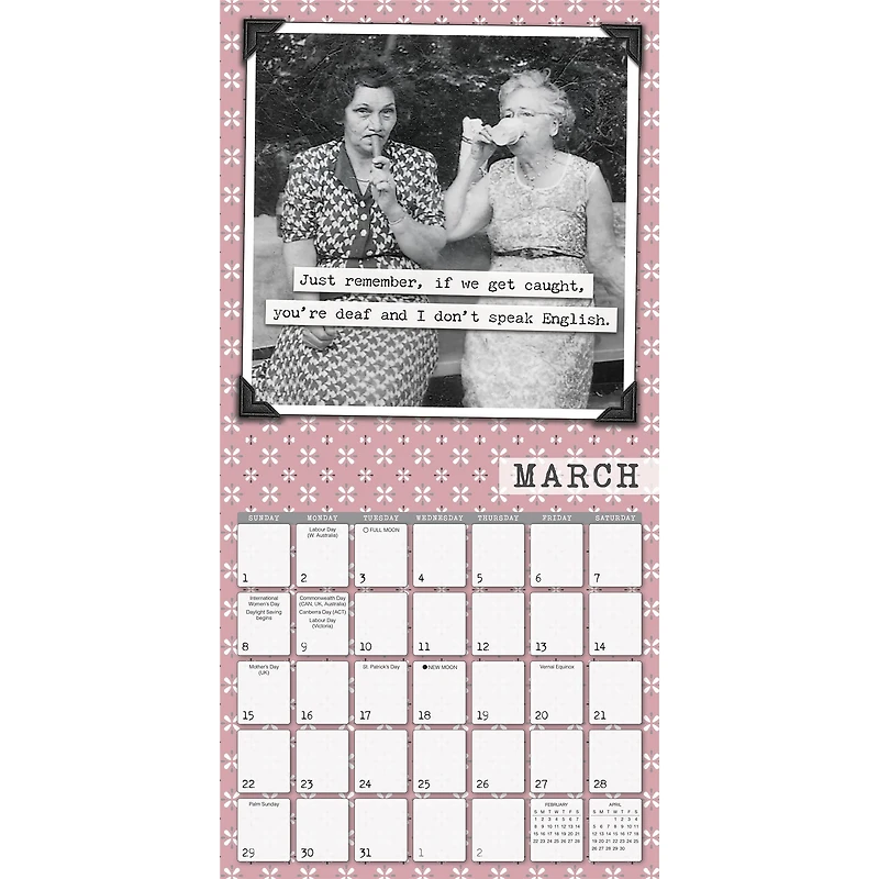 Trash Talk by Annie 2026 Wall Calendar - Online Only