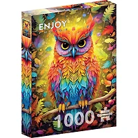 Autumnal Owl 1000 Piece Puzzle - Online Only