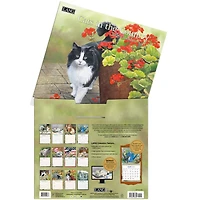 Cats In The Country 2026 Deluxe Wall Calendar